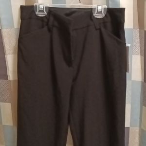 FINAL PRICE NWT AMY BUYER black flare leg pants Size 10